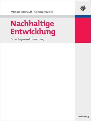 cover image of Nachhaltige Entwicklung